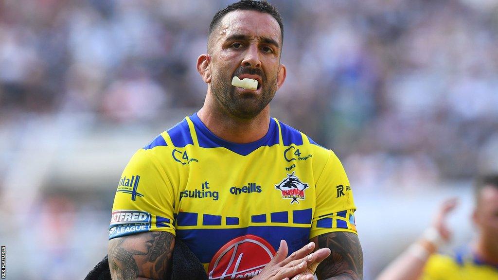 No Super League player has made more metres in the 2023 season than Paul Vaughan's 3,301 for Warrington