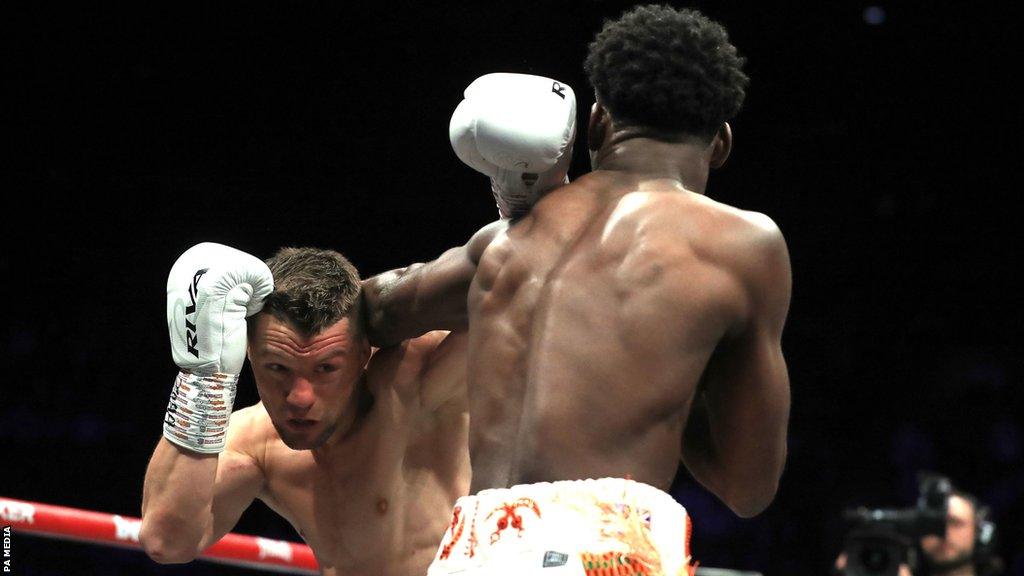 Joshua Buatsi fights Pawel Stepien