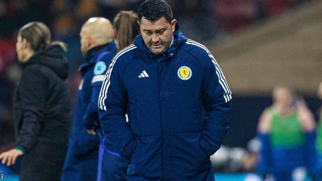 Scotland head coach Pedro Martinez Losa