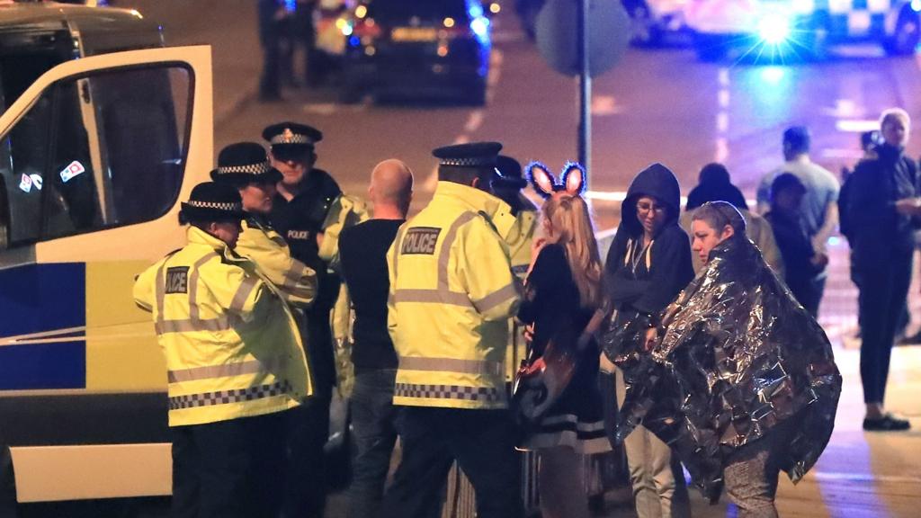 Police at scene on night of attack