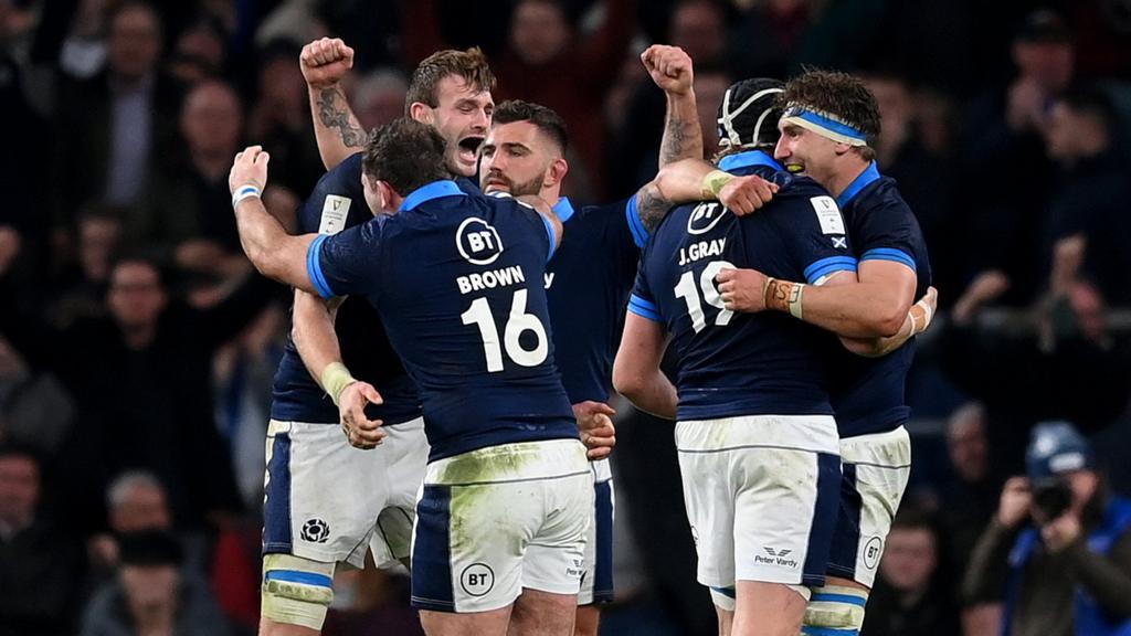 Scotland celebrate