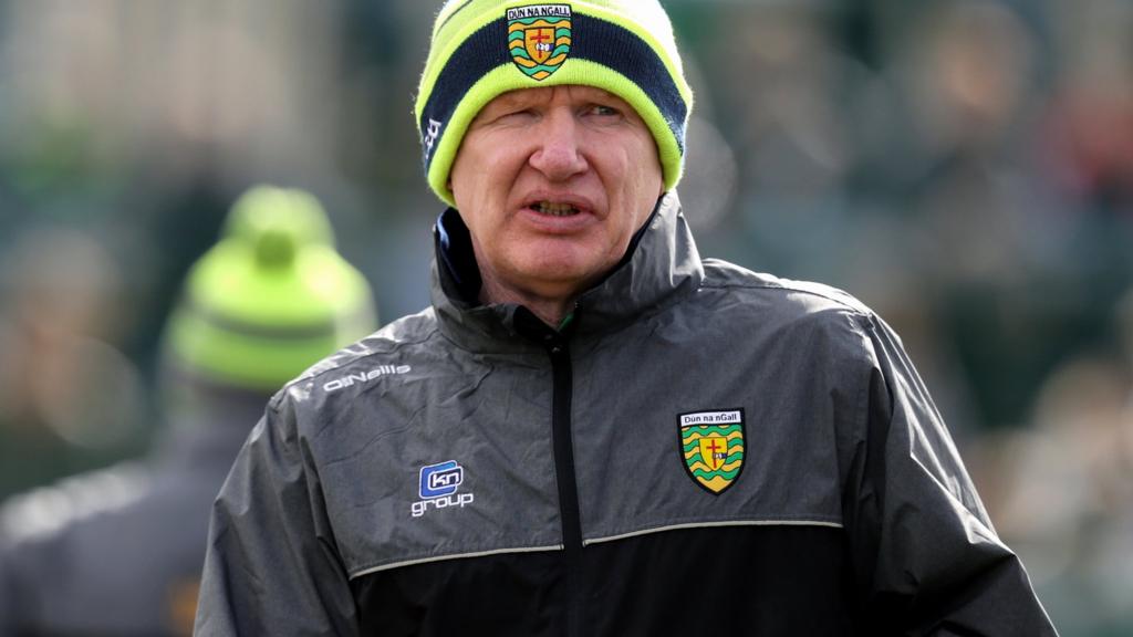 Donegal manager Declan Bonner