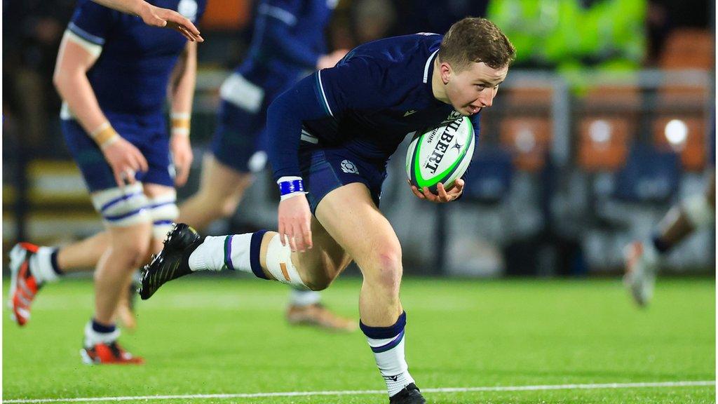 Murdoch Lock's brilliant tap penalty gave Scotland a lifeline