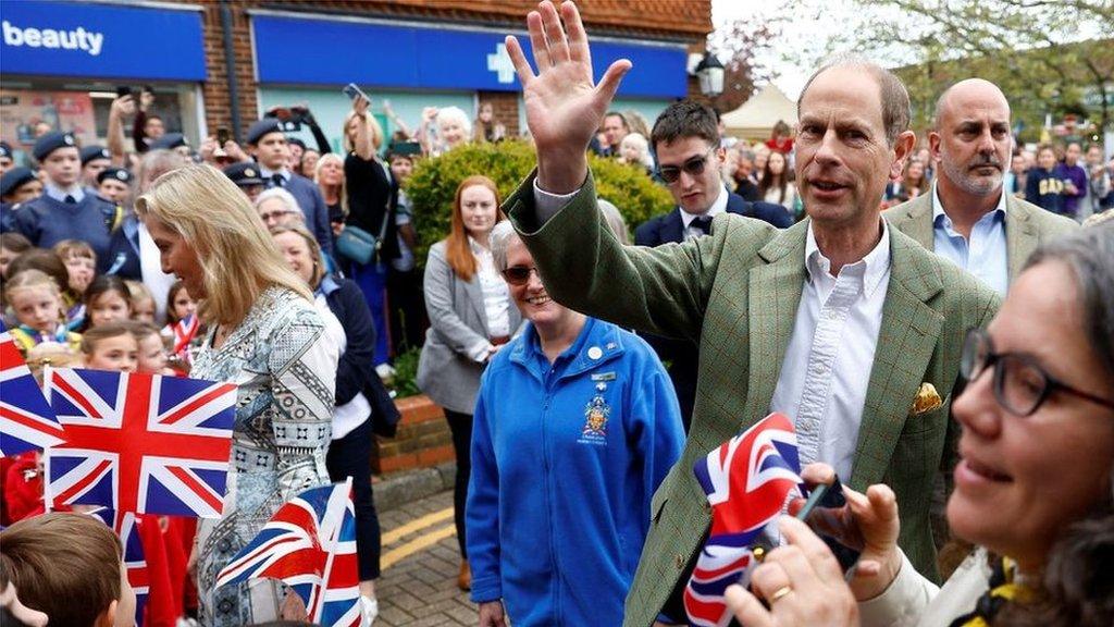 The Duke and Duchess of Edinburgh