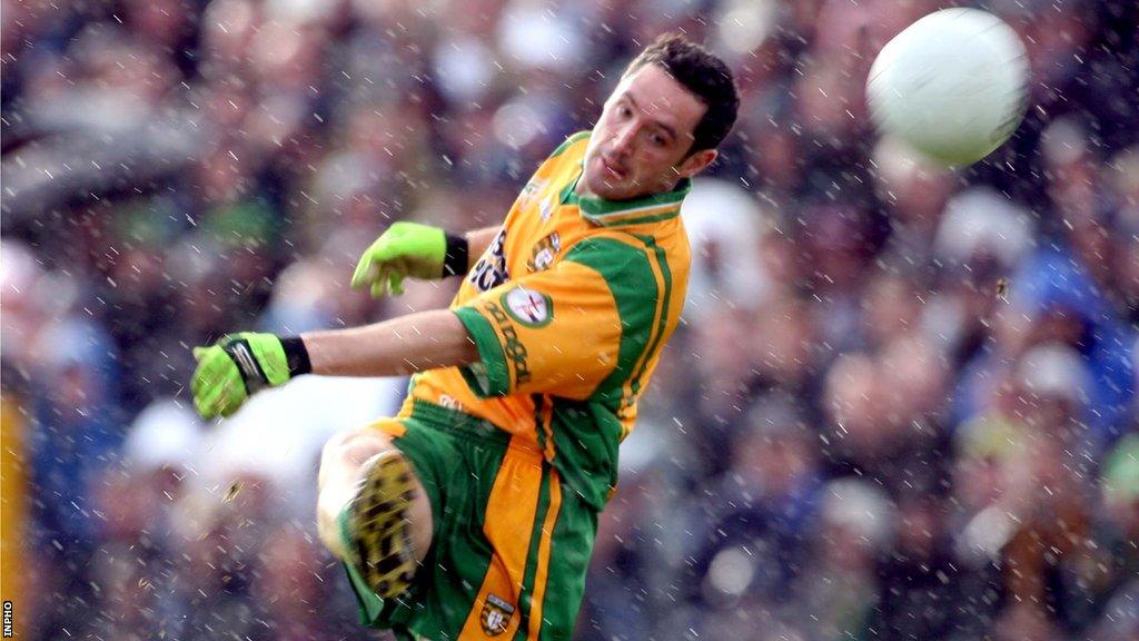 Brendan Devenney was a prolific scorer for Donegal and twice nominated for an All Star