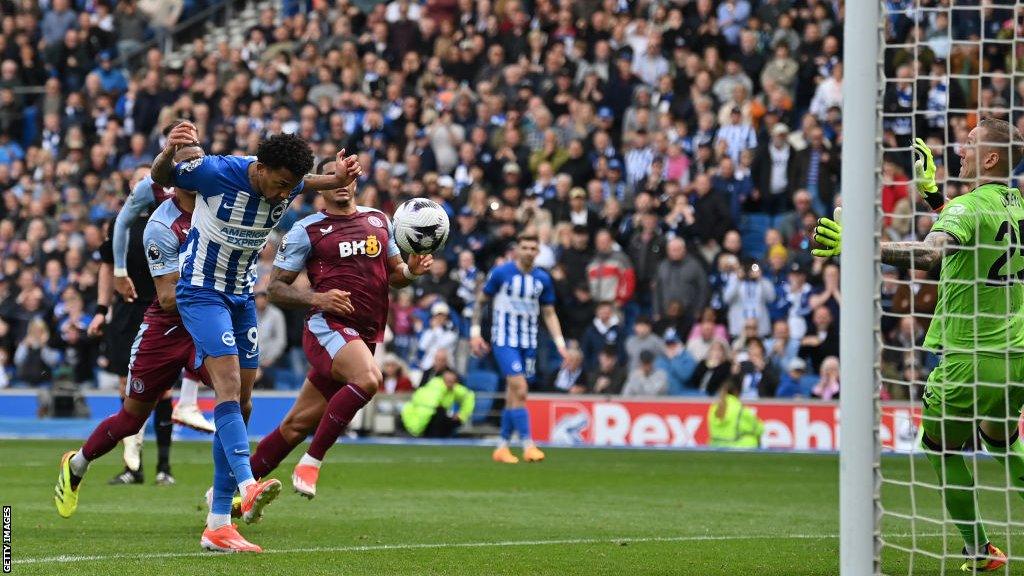 Brighton striker Joao Pedro