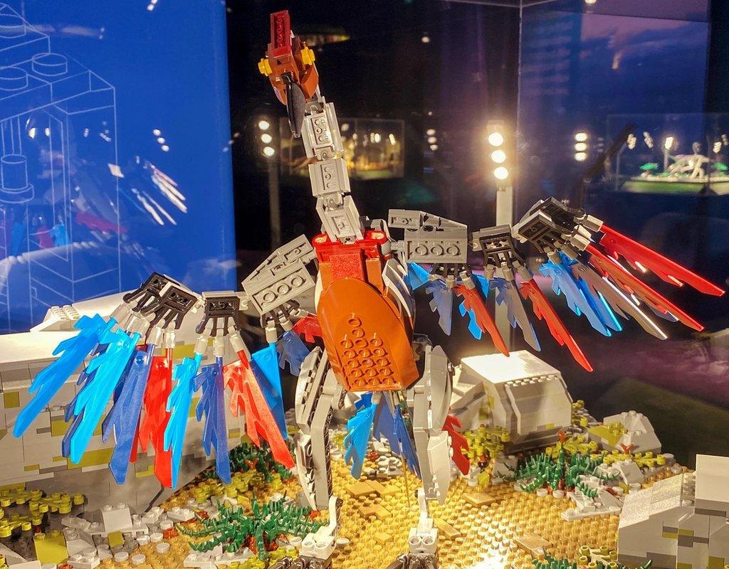 Brick Dinos: Arcaeopteryx in Lego