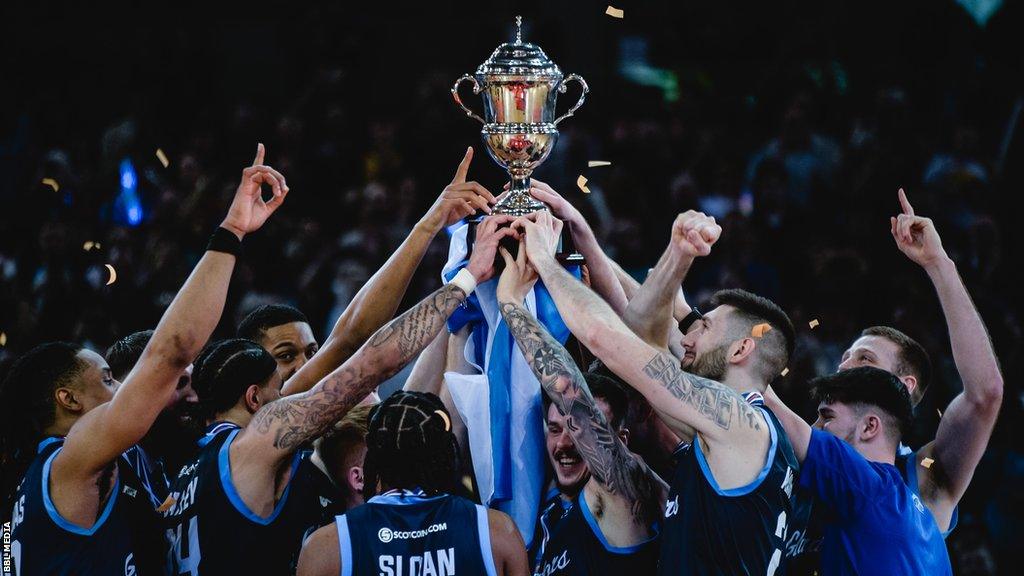 Caledonia Gladiators' BBL Trophy win was the Glasgow franchise's first piece of silverware since May 2003