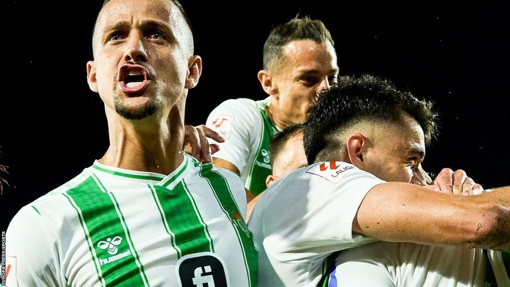 Real Betis celebrate