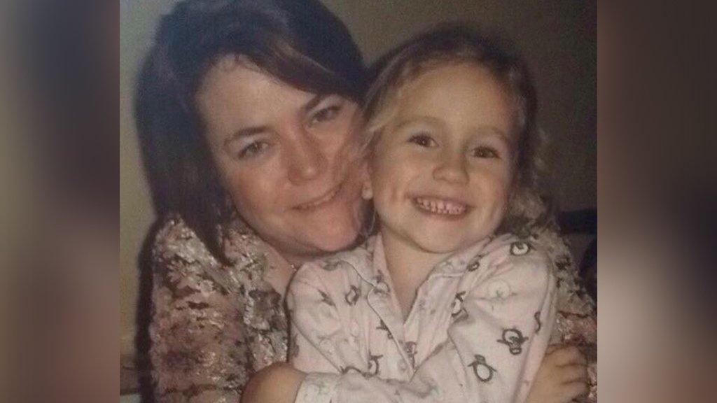 Grace Holden and her mum, Shirley