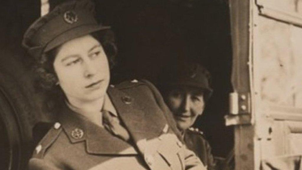 Queen Elizabeth II in the Auxiliary Territorial Service