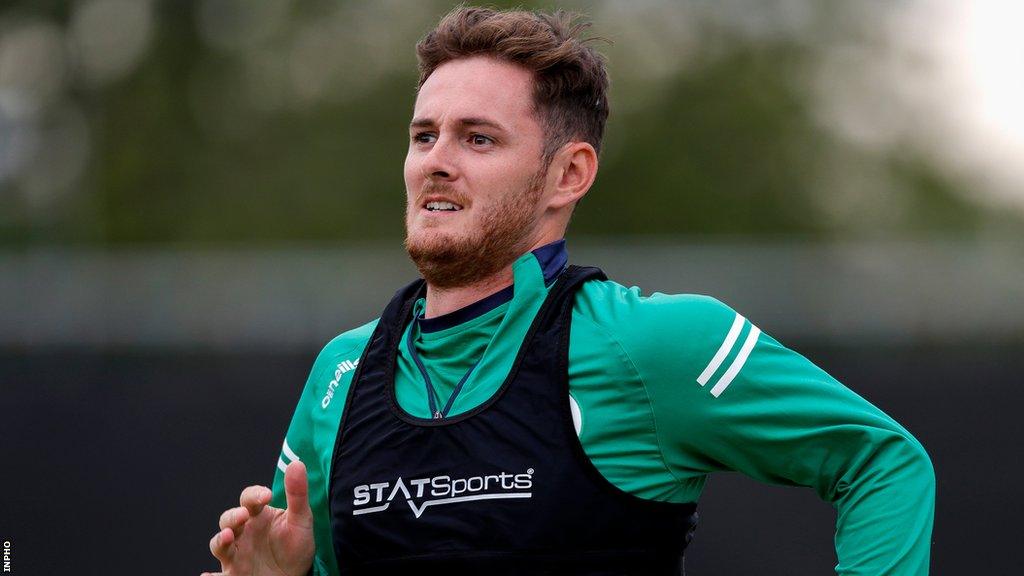 Ireland seam bowler Mark Adair