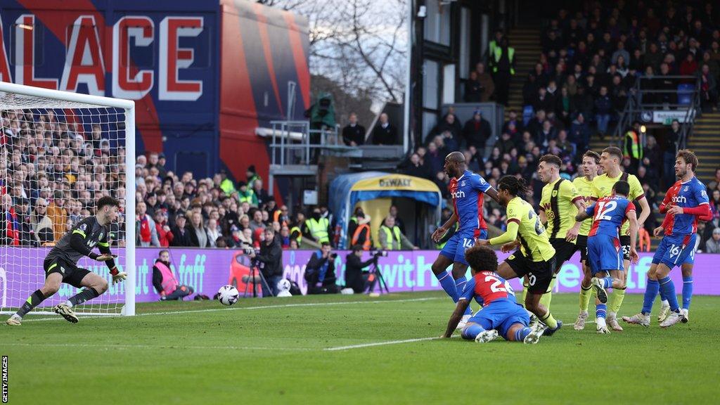 Chris Richards scores for Crystal Palace