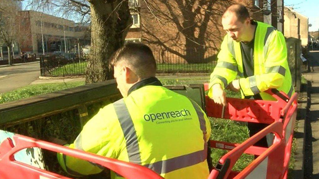 Openreach engineers