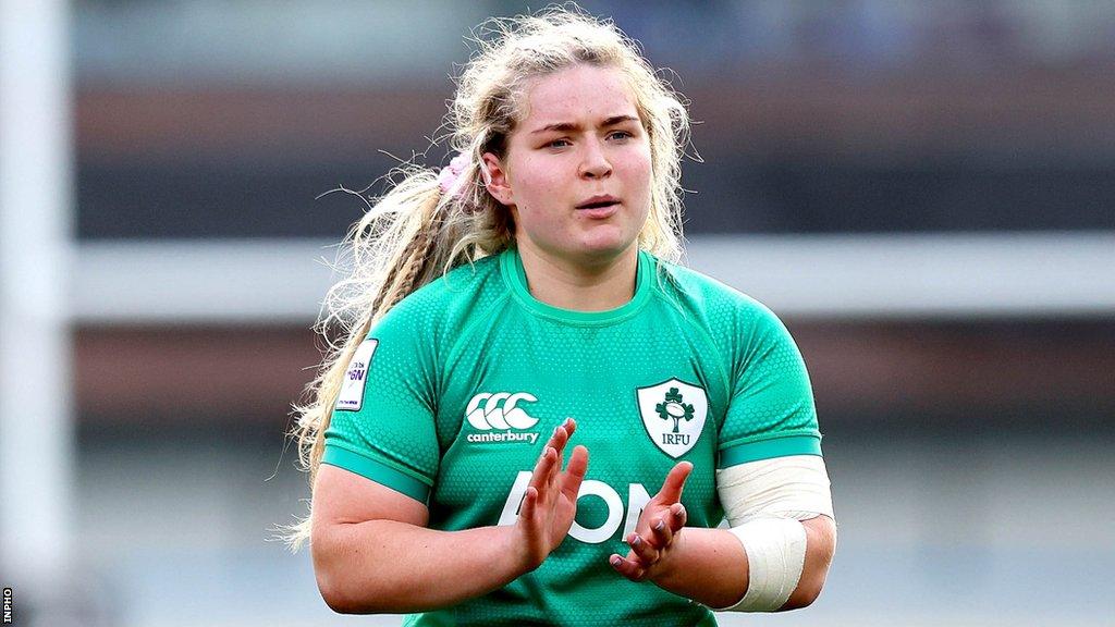 Ulster youngster Sadhbh McGrath is named on the bench after earning her debut last weekend as she started in Cardiff