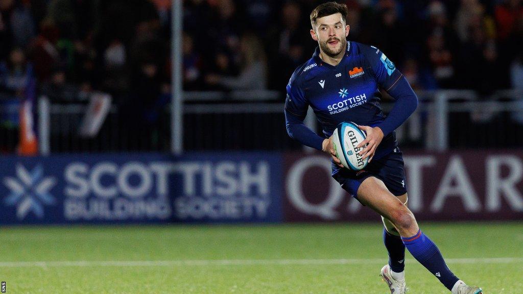 Blair Kinghorn playing for Edinburgh