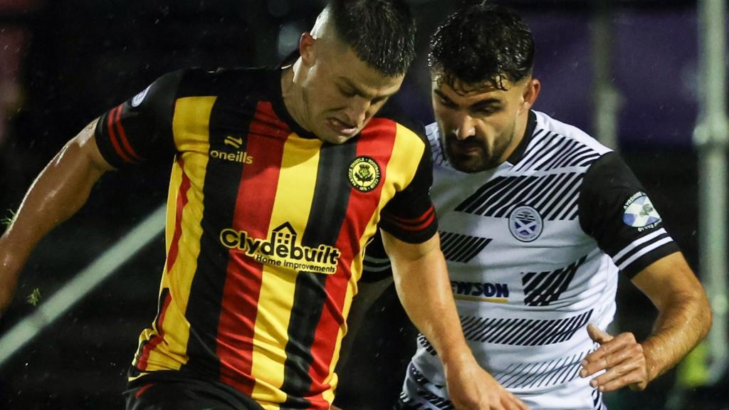 Partick Thistle against Ayr United