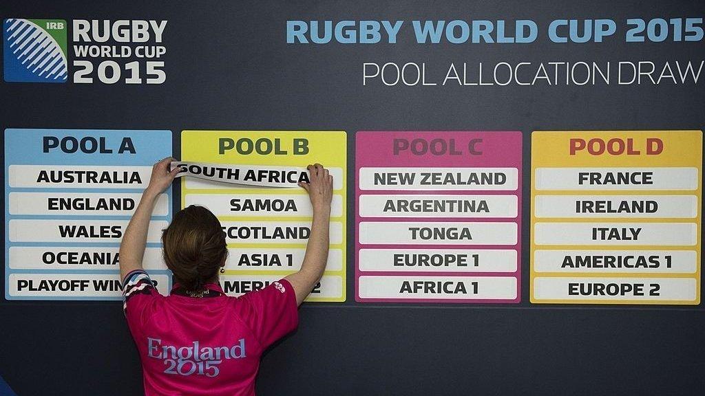 RWC 2015 draw