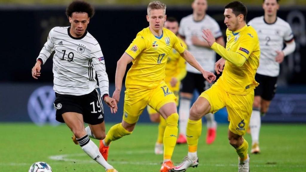 Leroy Sane in action for Germany