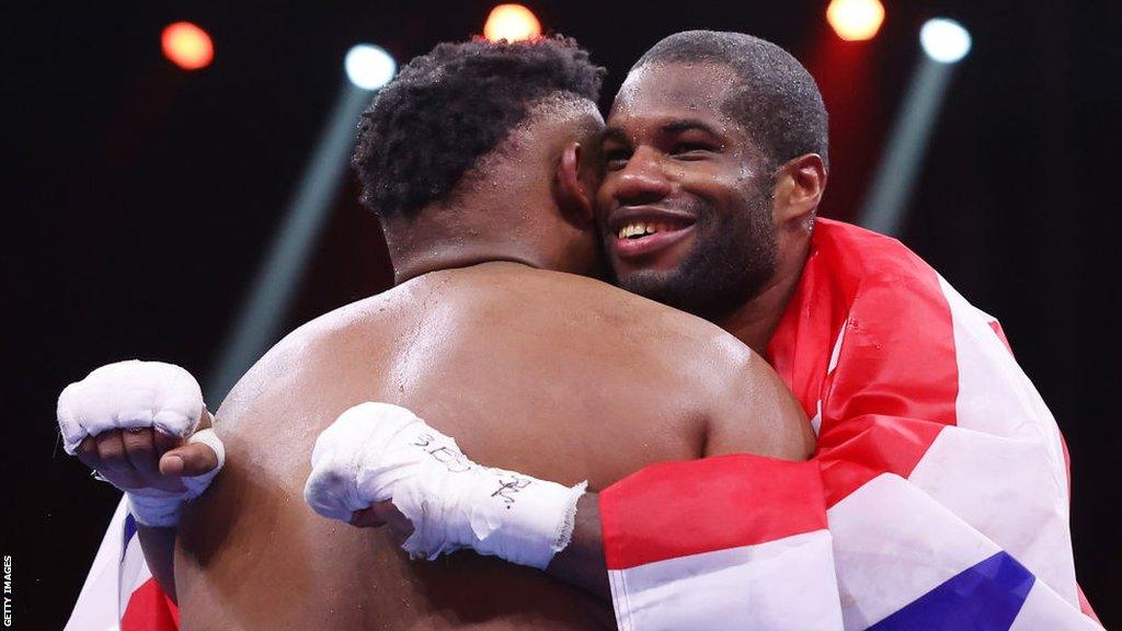 Jarrell Miller and Daniel Dubois huge post-fight