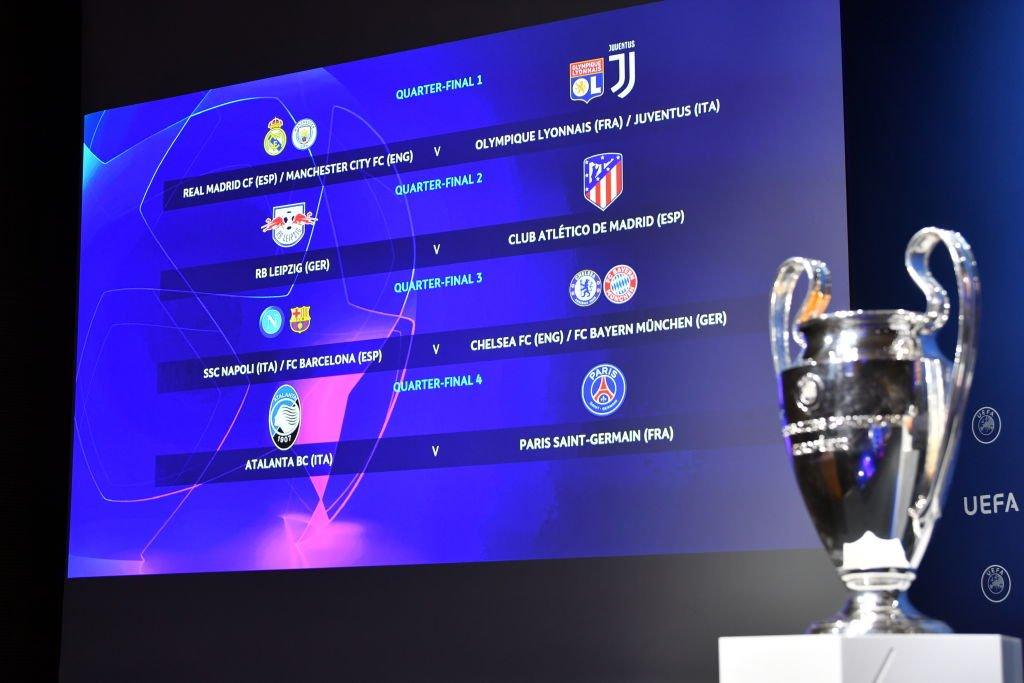 Champions League draw.