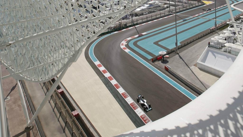 The Yas Marina Circuit