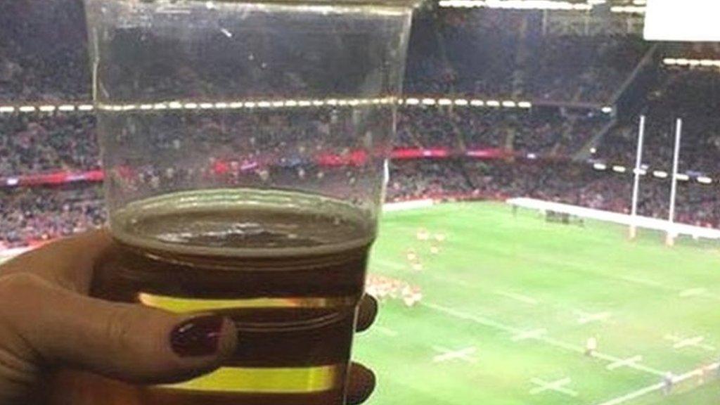 Recent incidents at the Principality Stadium have prompted debate about whether fans should be allowed to drink alcohol in their seats