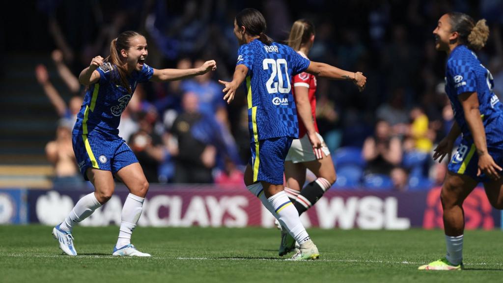 Chelsea celebrate