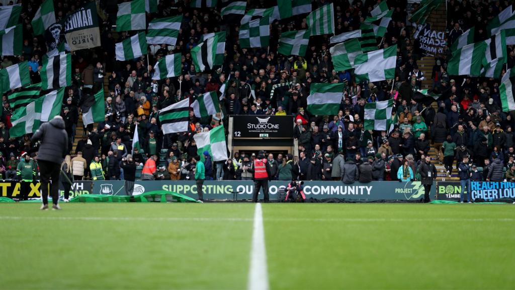 General view of Home Park Stadium