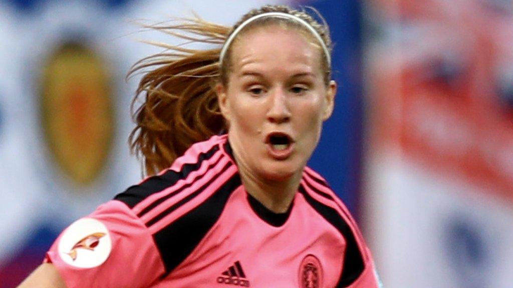 Scotland defender Vaila Barsley