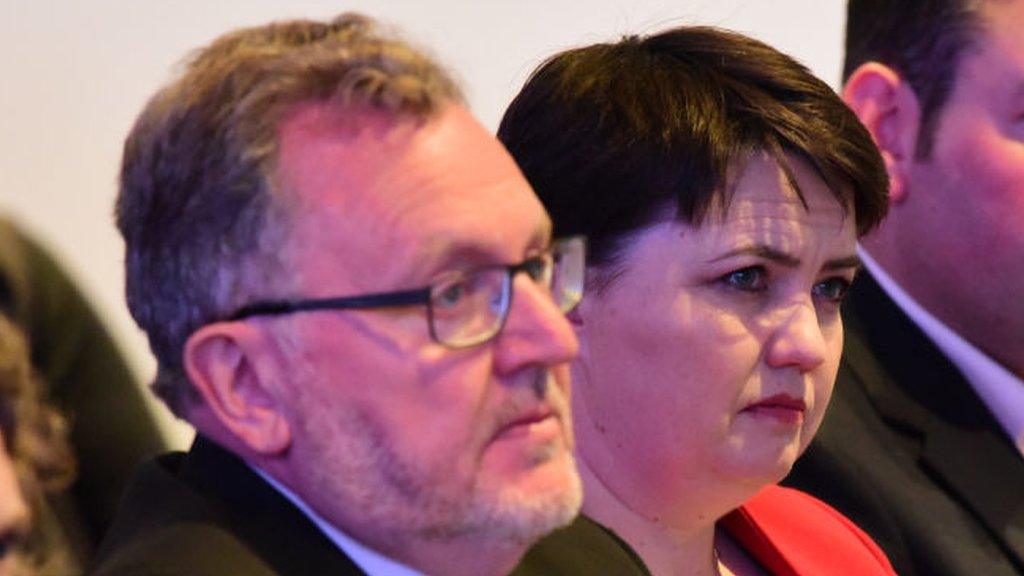 David Mundell and Ruth Davidson