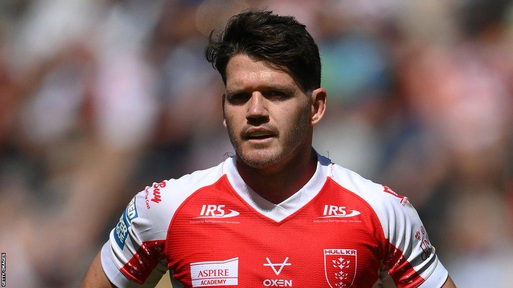 Lachlan Coote playing for Hull KR