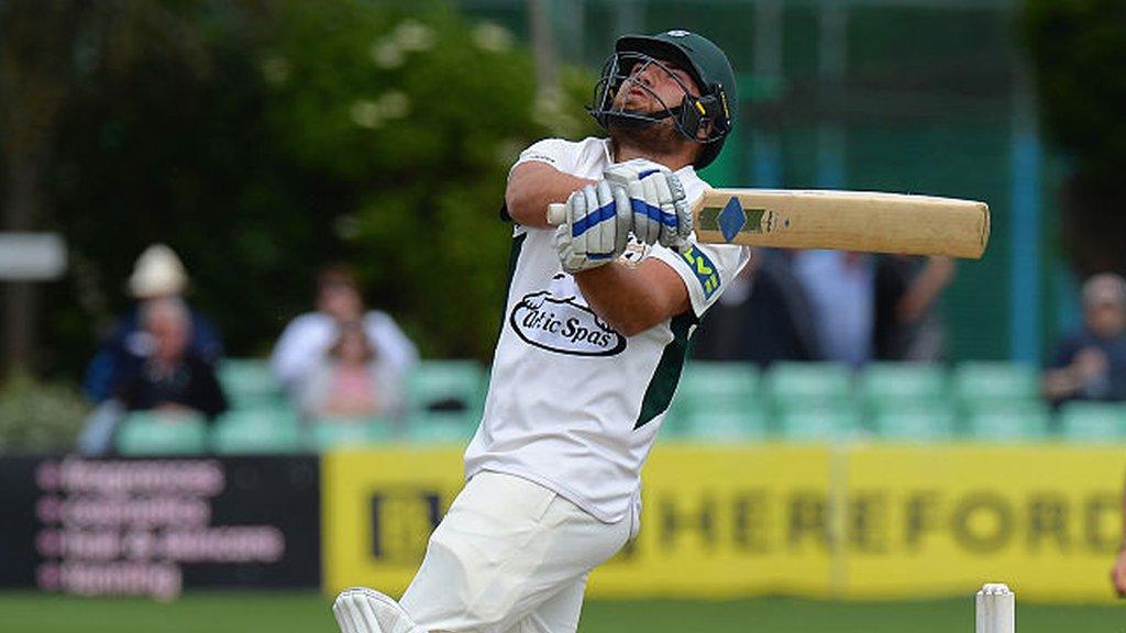 Worcestershire all-rounder Joe Leach