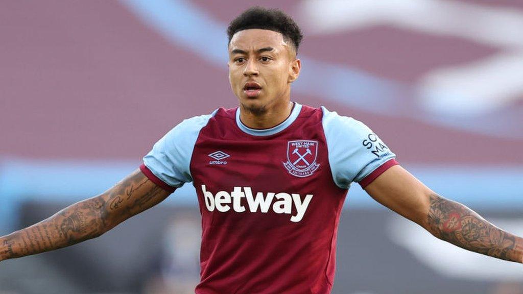 West Ham's Jesse Lingard