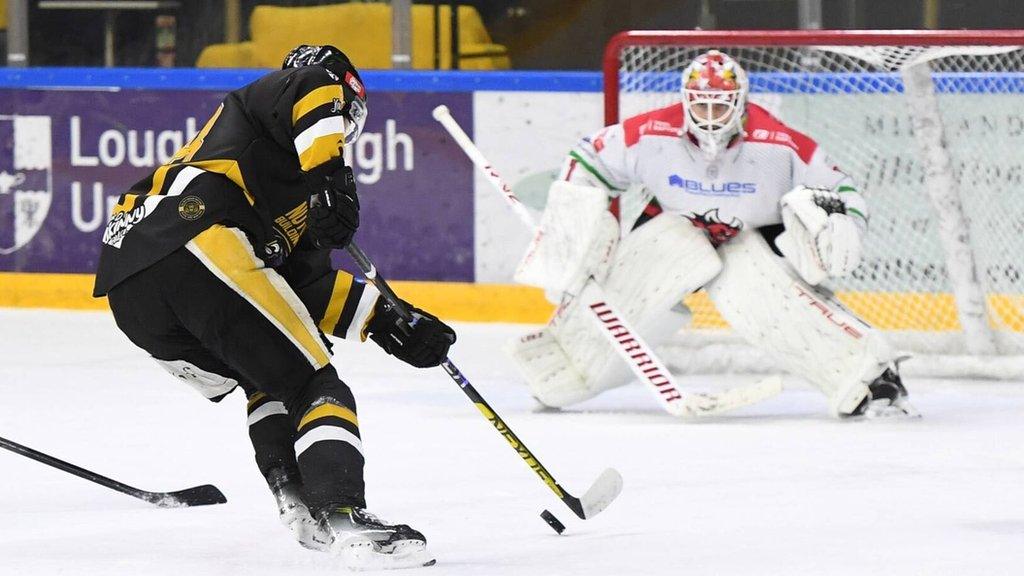 Tyler Wall faces Nottingham Panthers