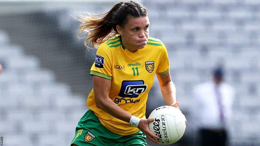 Niamh Hegarty was among Donegal's scorers at Owenbeg