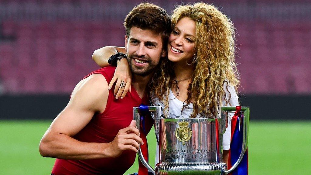 Shakira and Gerard Pique