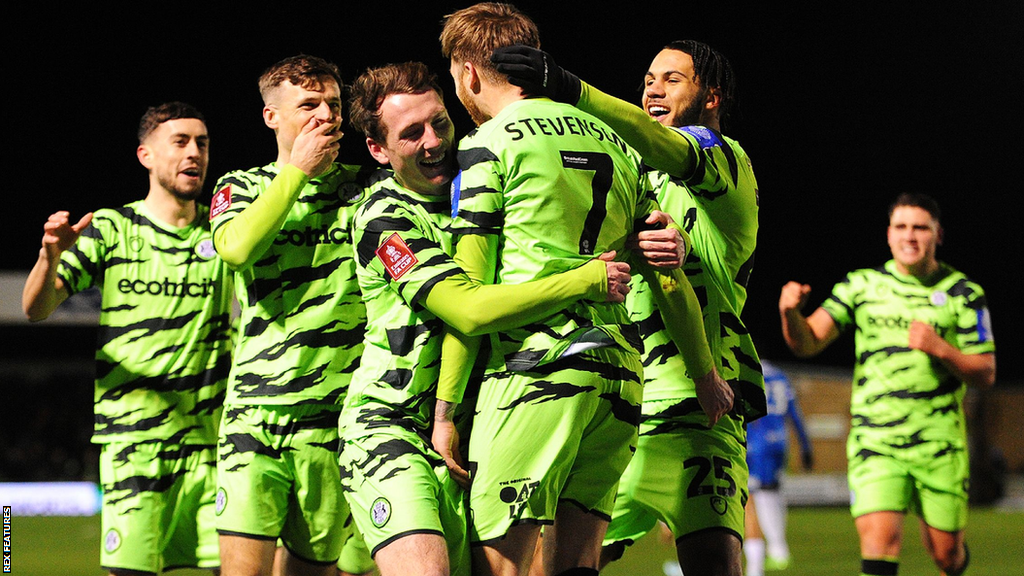 Forest Green scorer Ben Stevenson had never scored at the New Lawn before