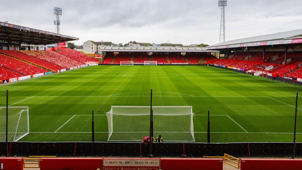 Aberdeen's Pittodrie Stadium