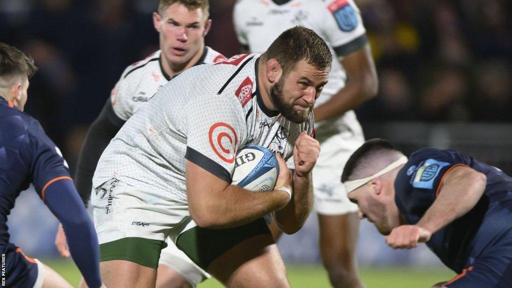 Thomas du Toit playing for The Sharks