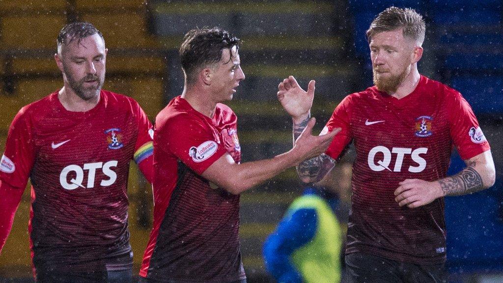 Kilmarnock celebrate