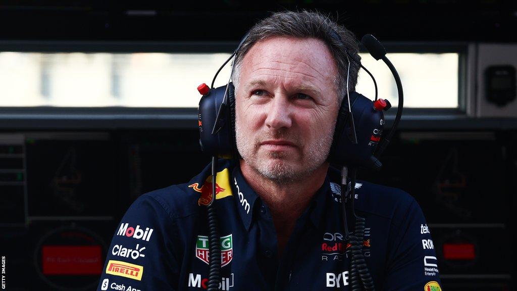 Red Bull team principal Christian Horner