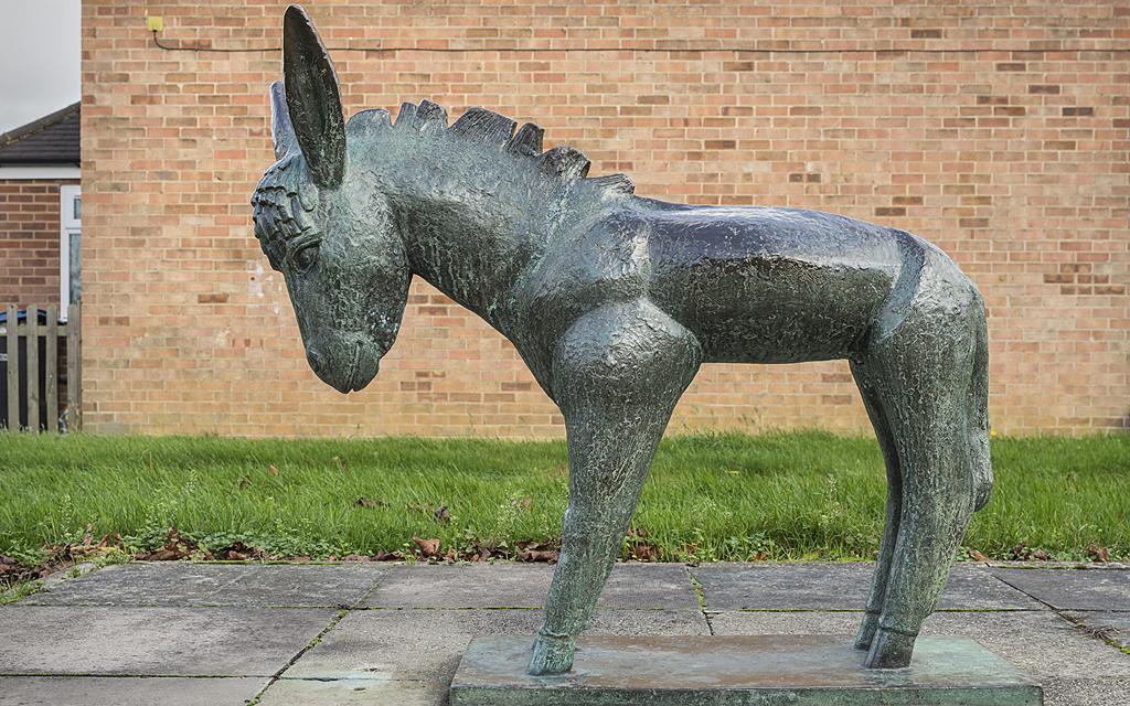 Donkey by Willi Soukop, 1955 - Harlow.