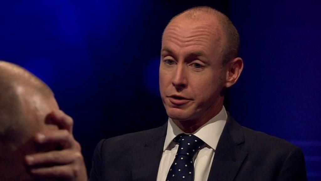 Evan Davis and Daniel Hannan MEP