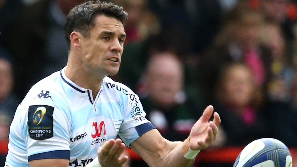 Racing 92 fly-half Dan Carter