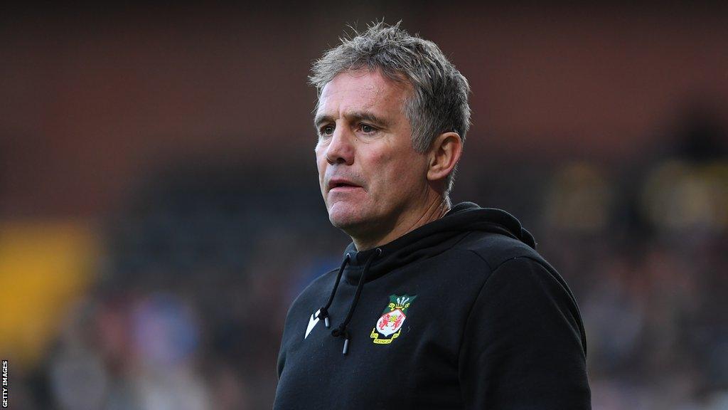 Wrexham boss Phil Parkinson