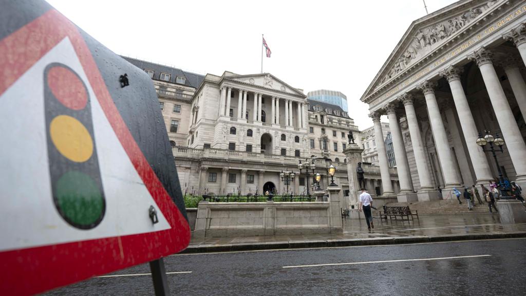 Bank of England in London