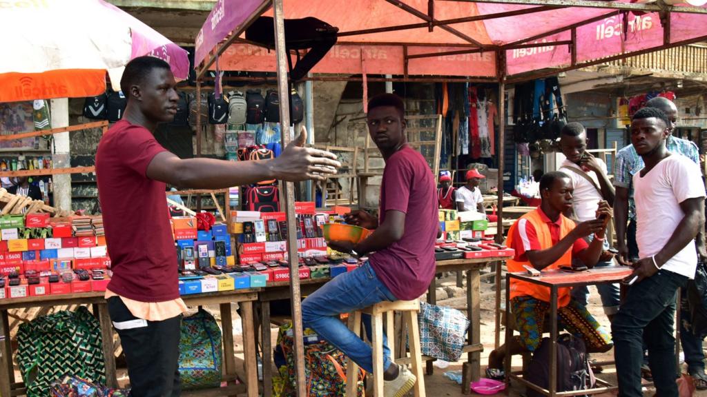 Traders in Sierra Leone