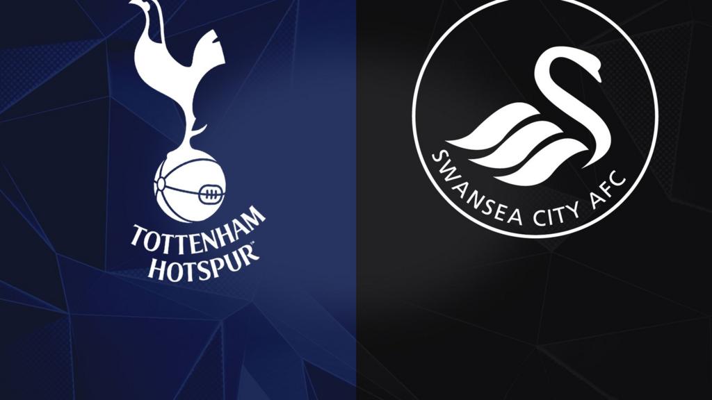 Tottenham and Swansea badges