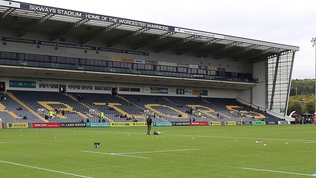 Sixways has been Worcester Warriors' home since 1998